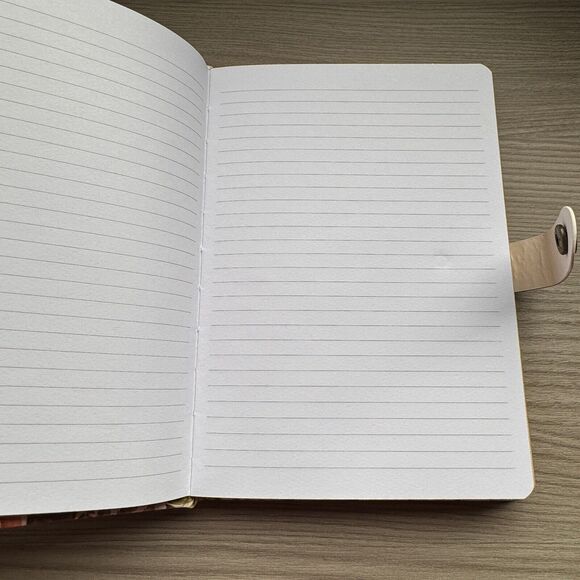 Mushroom Journal Lined Paper Faux Leather 6x8 128 Sheets Scribble and Scribe - Picture 2 of 5